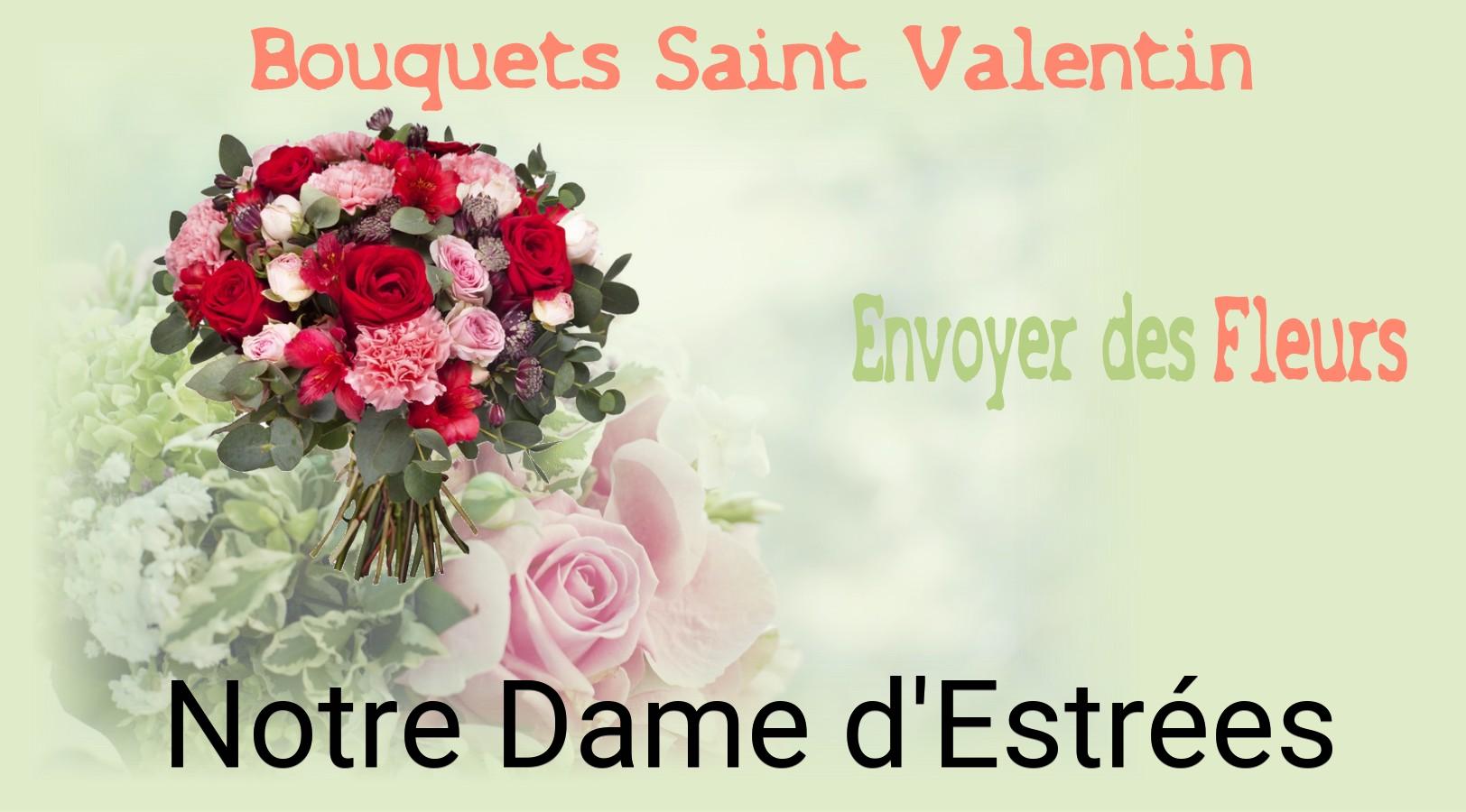 Roses de Saint-Valentin livrées à Notre-Dame-d'Estrées